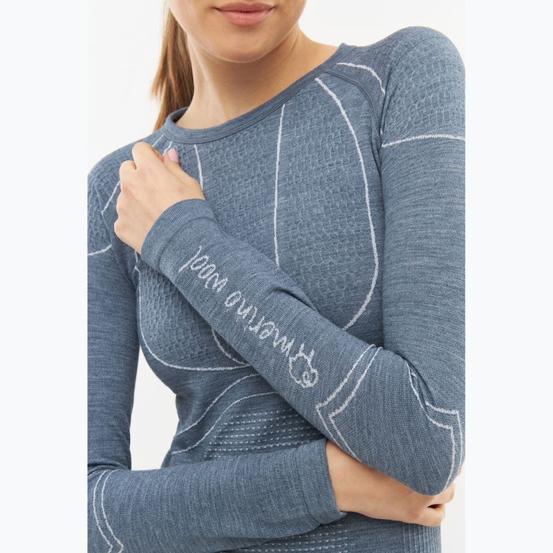 Maglia termica da donna Viking Lan Pro dark grey 4