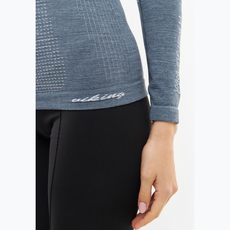 Maglia termica a maniche lunghe da donna Viking Lan Pro dark grey 5