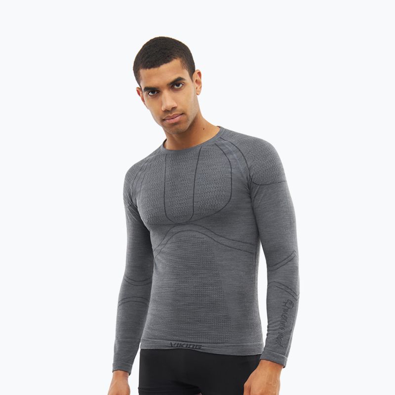 Maglia termica da uomo Viking Lan Pro dark grey