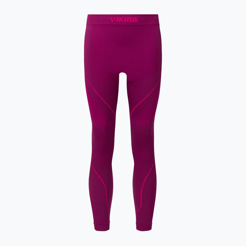 Set di biancheria intima termica per bambini Viking Skido Recycled rosa 7