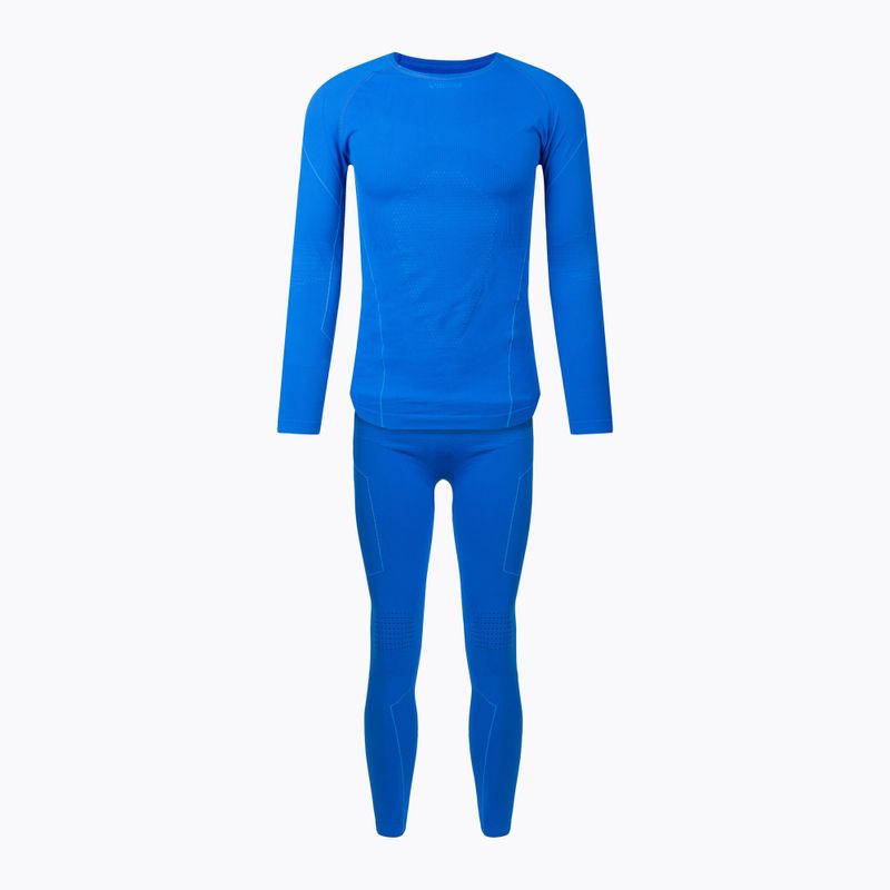 Set di biancheria intima termica da uomo Viking Atos Recycled blu 5