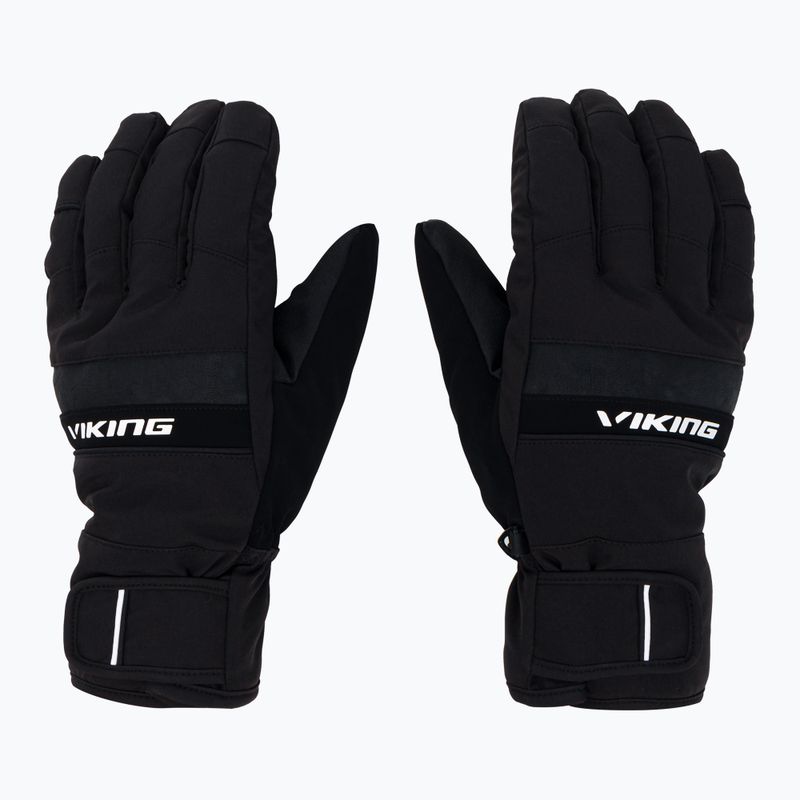 Guanti da sci Viking Masumi da uomo, nero 3