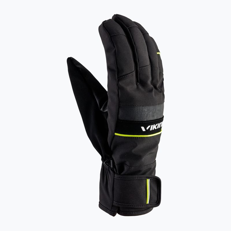 Guanti da sci Viking Masumi da uomo, giallo 5