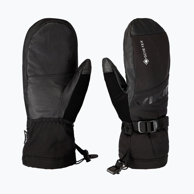 Guanti da sci uomo Viking Hudson Gore-Tex Mitten black
