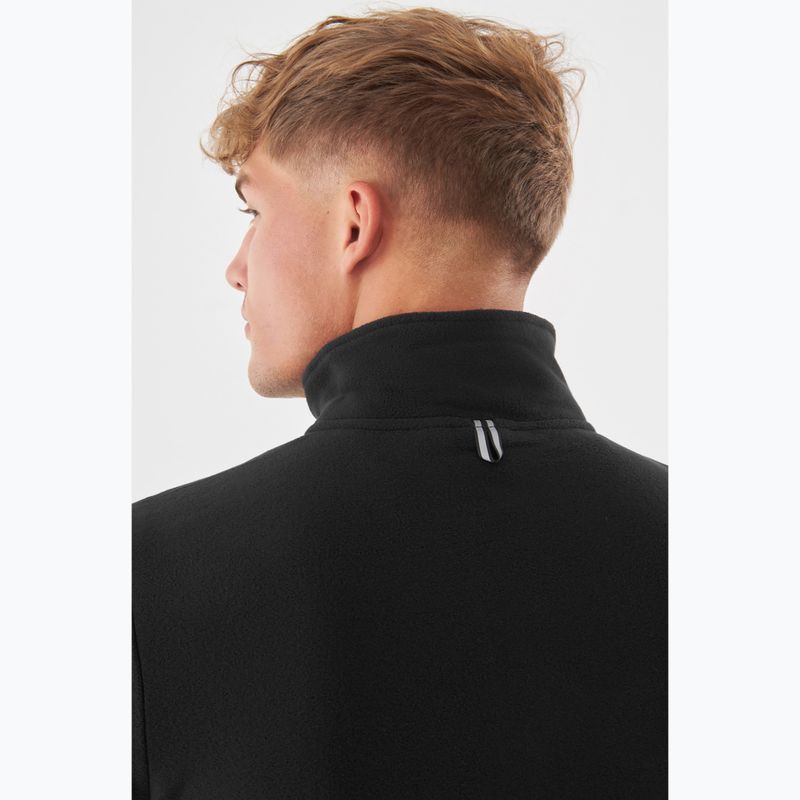 Felpa in pile uomo Viking Tesero black 3