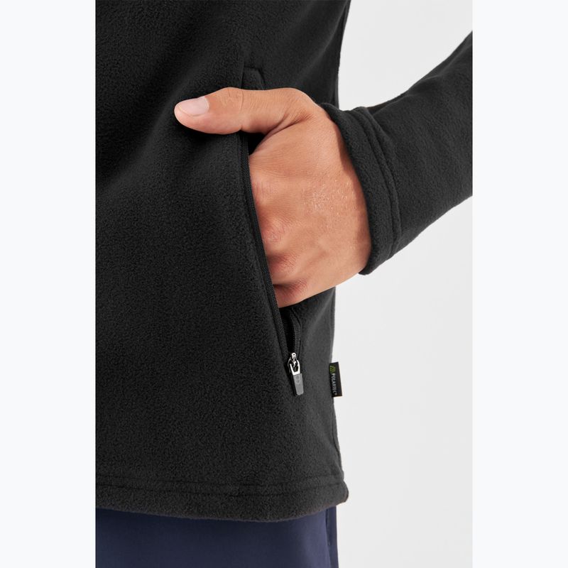 Felpa in pile uomo Viking Tesero black 4