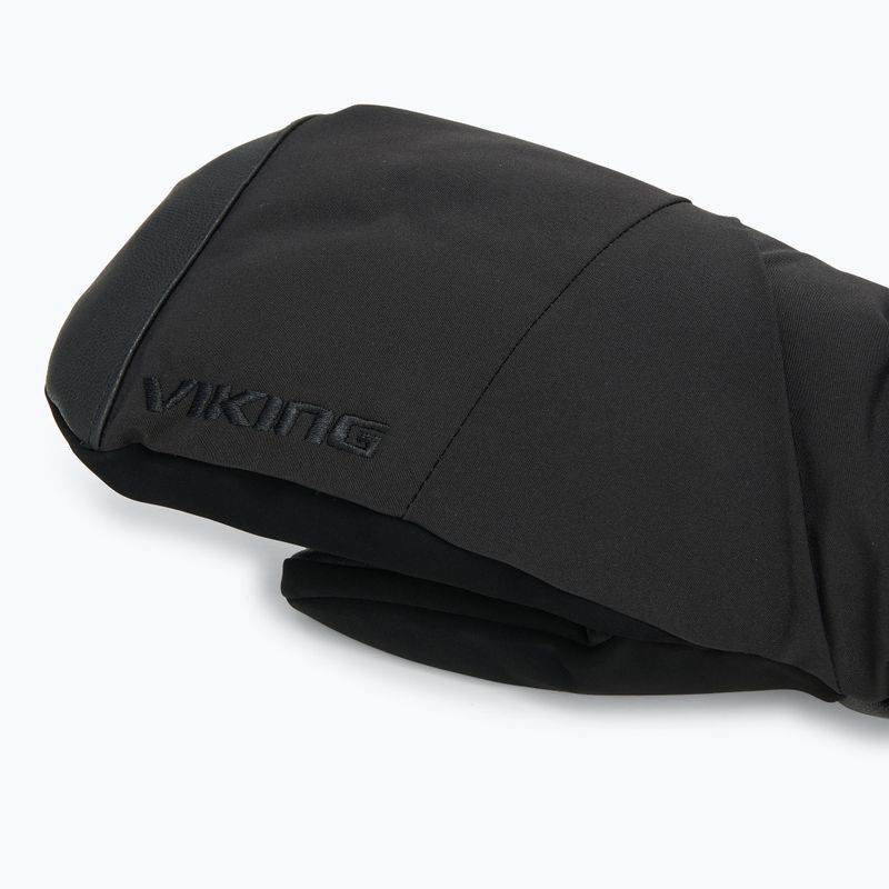 Guanti da sci da uomo Viking Tores Mitten Freeride nero 4