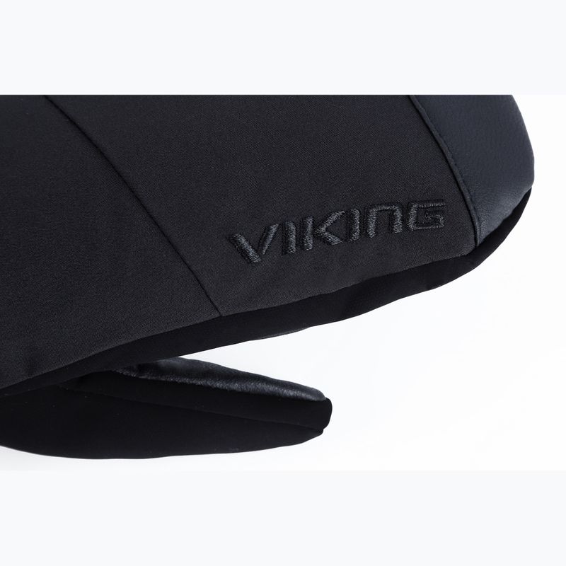 Guanti da sci da uomo Viking Tores Mitten Freeride nero 5