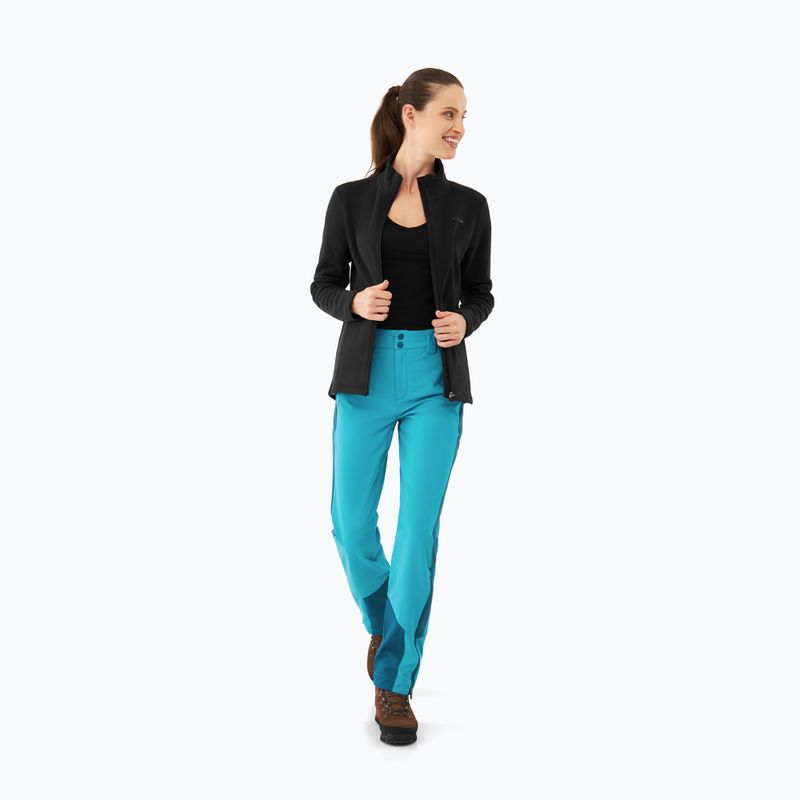 Felpa in pile donna Viking Tesero black 4