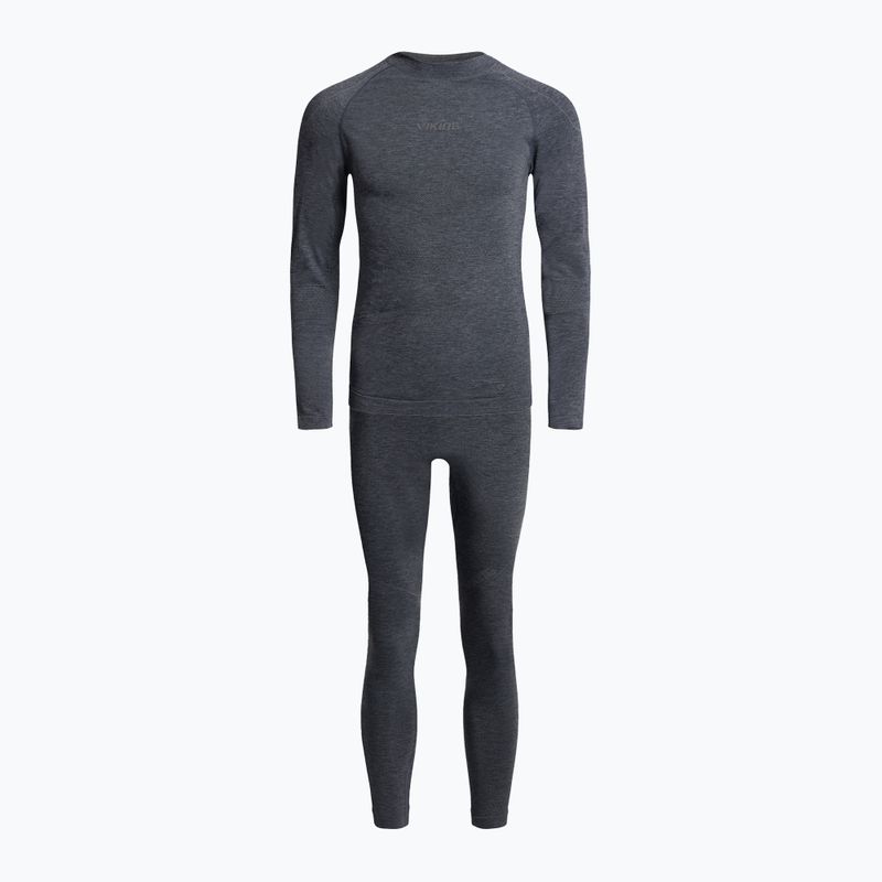 Set di intimo termico da uomo Viking Lava Primaloft navy/grigio 5