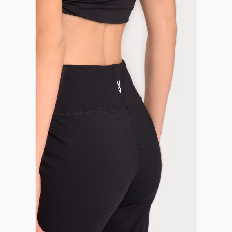 Leggings sportivi da donna Cardio Bunny HCB-125 Flare black 6