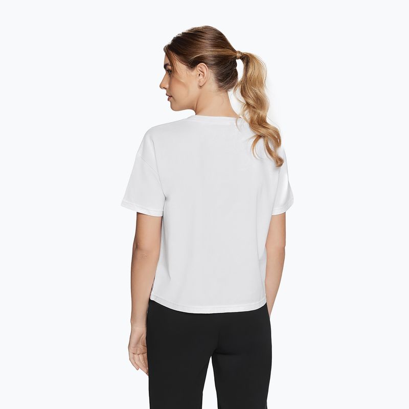 Maglietta da allenamento donna Cardio Bunny Bianco brillante 3