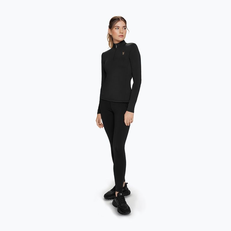 Cardio Bunny Stormy nero da donna a maniche lunghe per l'allenamento 2