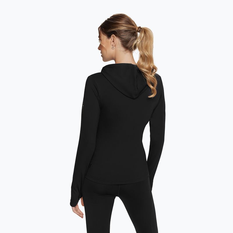 Felpa da allenamento donna Cardio Bunny Windy nero 2