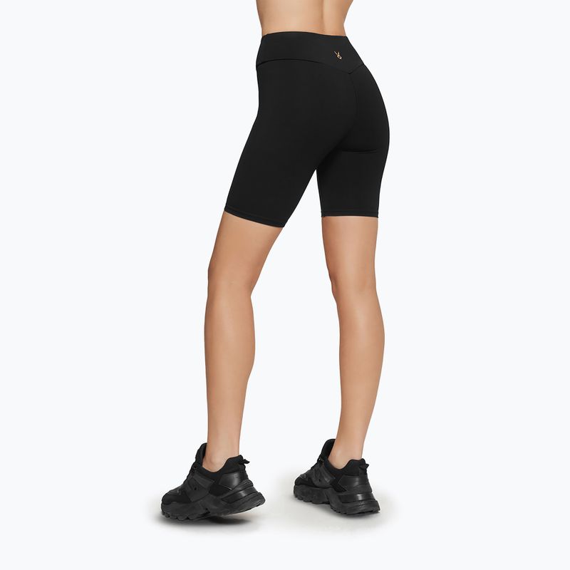 Pantaloncini da allenamento donna Cardio Bunny Sun nero 3