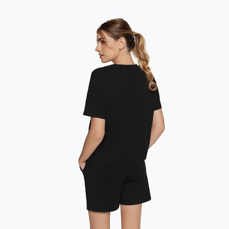 Pantaloncini da allenamento Cardio Bunny Muggy da donna, nero 6