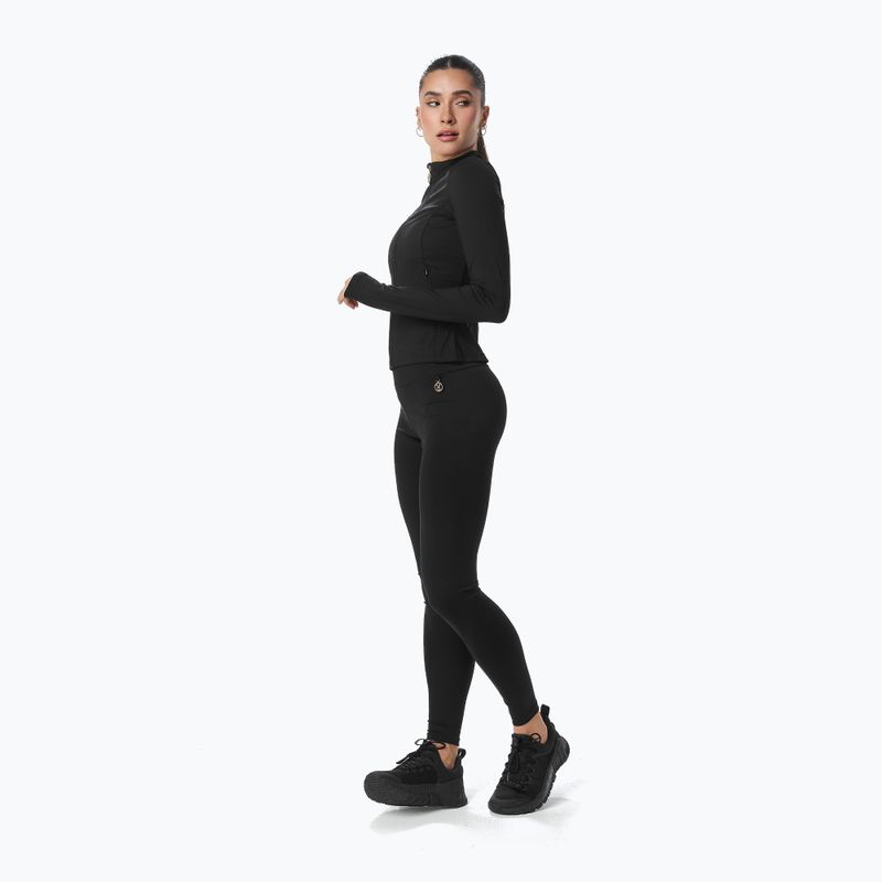 Leggings da allenamento da donna Cardio Bunny HCB-126-002 black 2