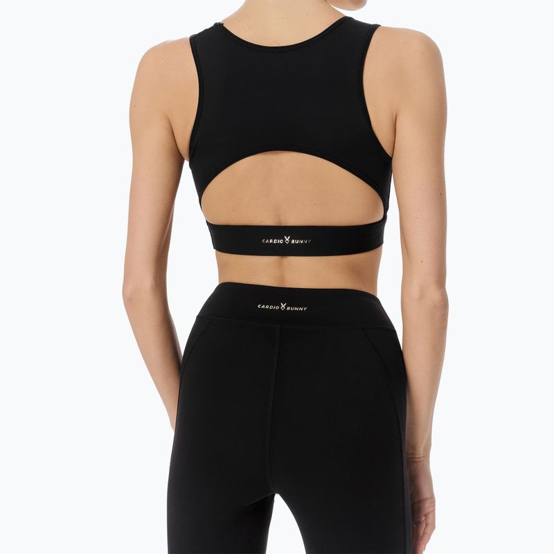 Leggings da allenamento da donna Cardio Bunny HCB-126-004 black 4