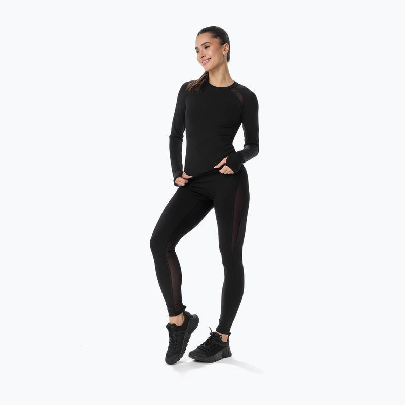 Leggings da allenamento da donna Cardio Bunny HCB-126-006 black 2