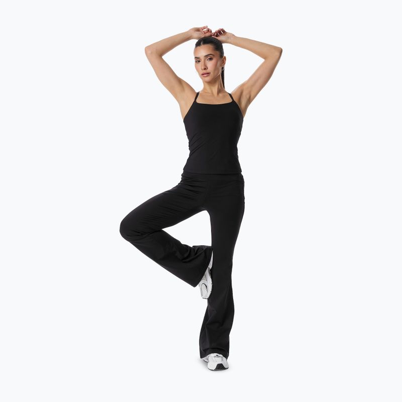Maglietta da allenamento da donna Cardio Bunny With Built-in Black bra 2