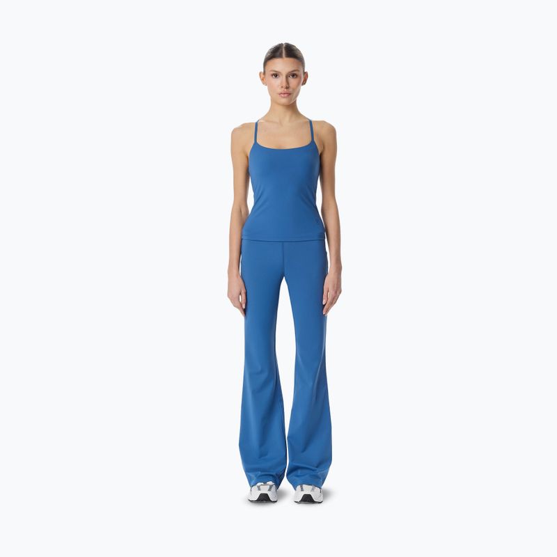 Maglietta da allenamento da donna Cardio Bunny With Built-in Blue Bra 2