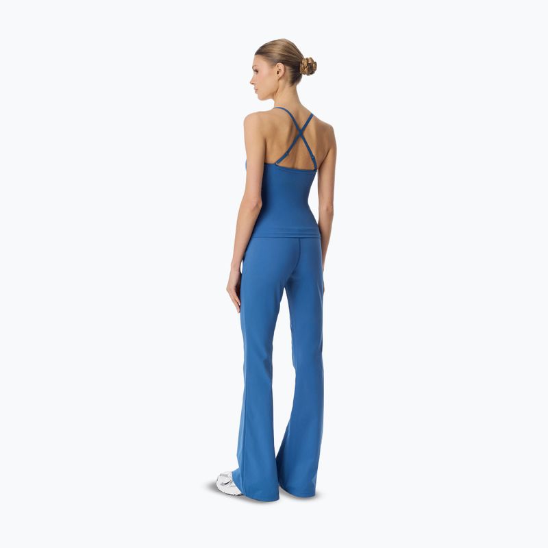 Maglietta da allenamento da donna Cardio Bunny With Built-in Blue Bra 3