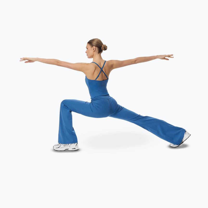 Maglietta da allenamento da donna Cardio Bunny With Built-in Blue Bra 5