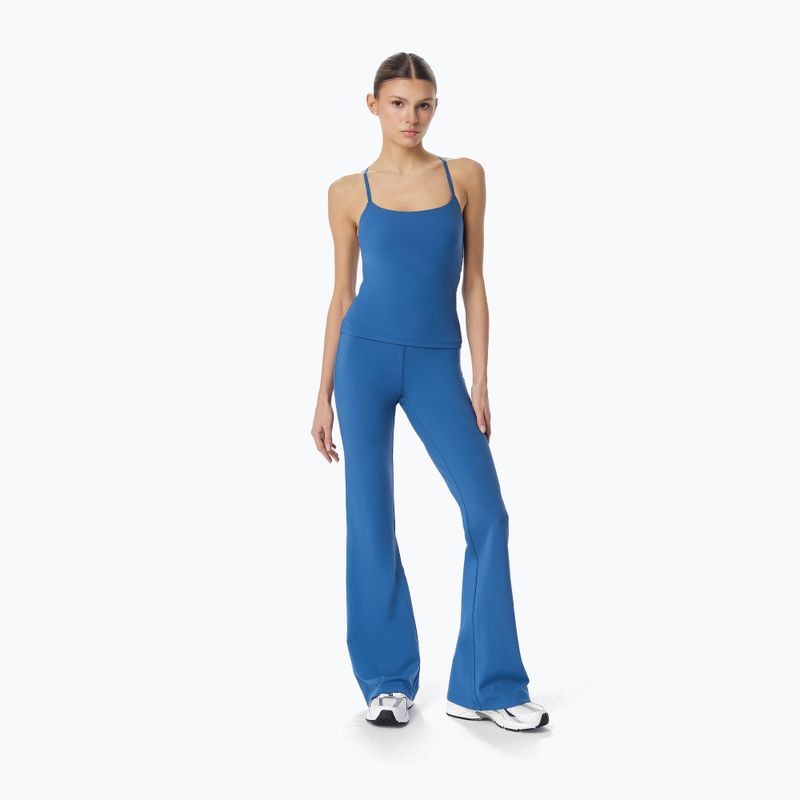 Leggings da allenamento da donna Cardio Bunny Blue flare 4