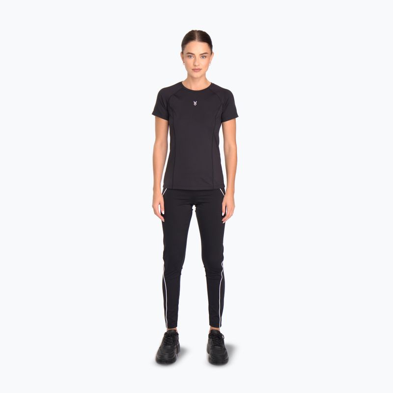 T-shirt da allenamento donna Cardio Bunny HCB-425 Active black 2