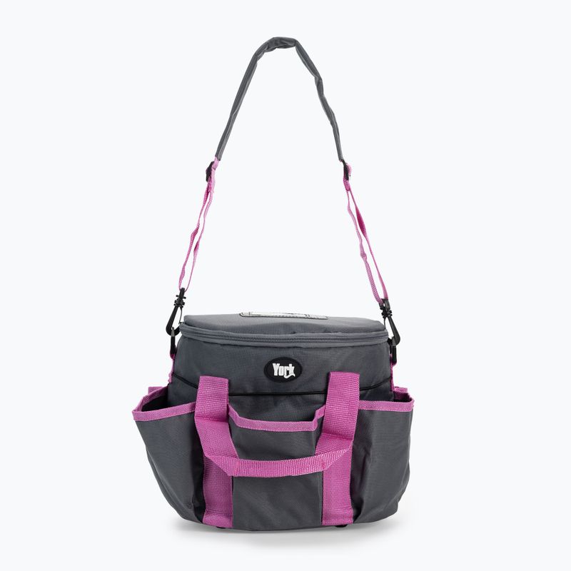 Borsa York per accessori equestri 280108 grigio/lilla