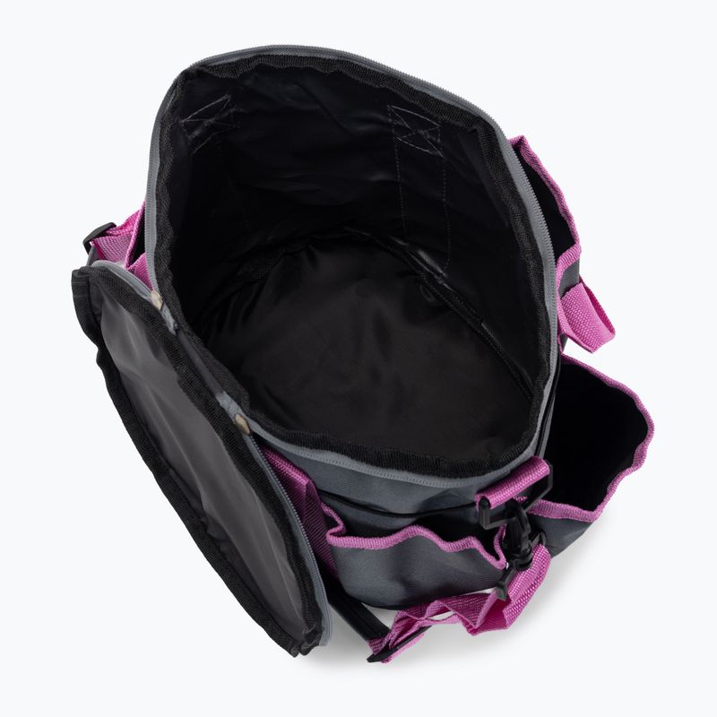 Borsa York per accessori equestri 280108 grigio/lilla 6
