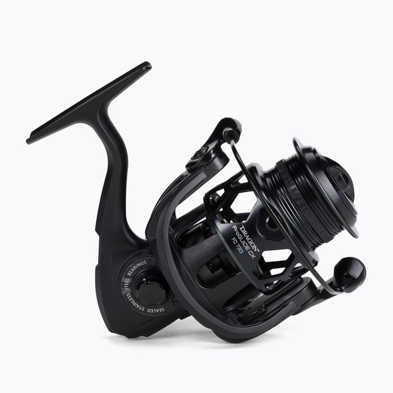 Mulinello da spinning DRAGON ProGuide CX FD nero CHG-15-00-730 2