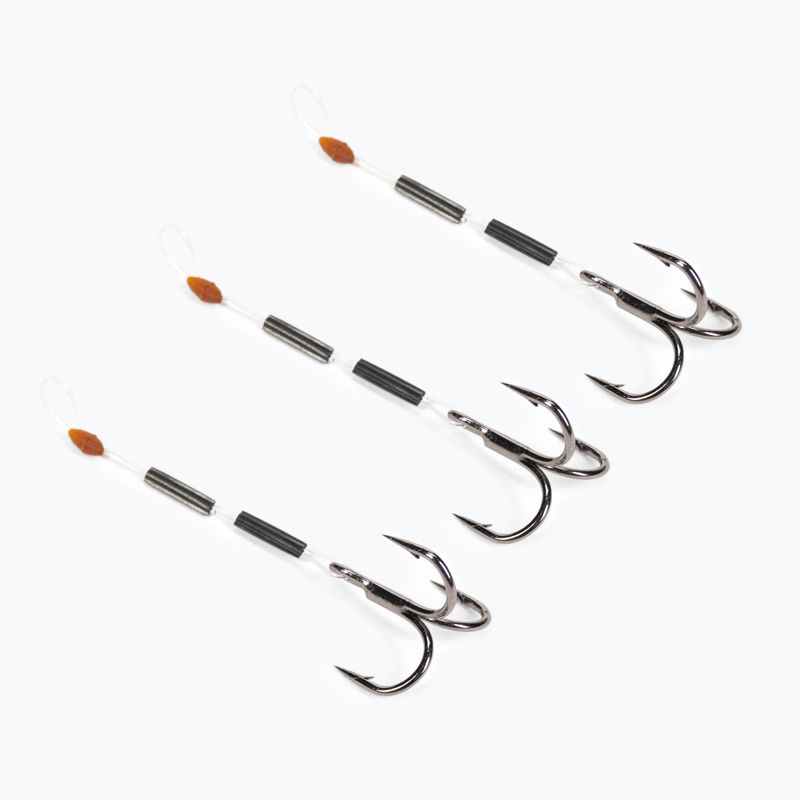 DRAGON V-Lures Sandpiper mulinello per esche artificiali 3 pezzi nero PDF-51-006-0804 2