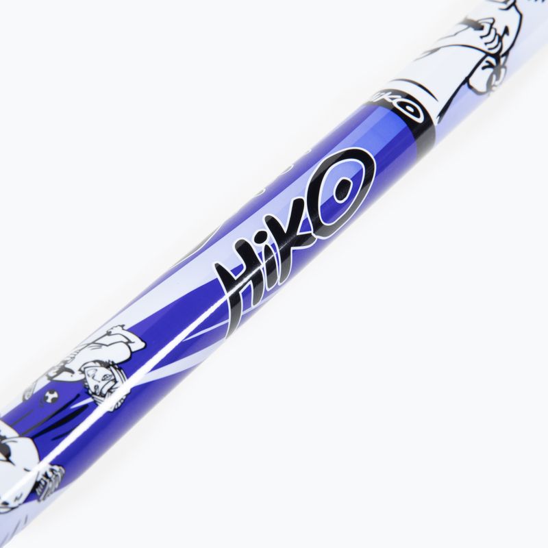 Unibros Hiko floorball set 10 bastoni + 5 palline rosso/blu 5