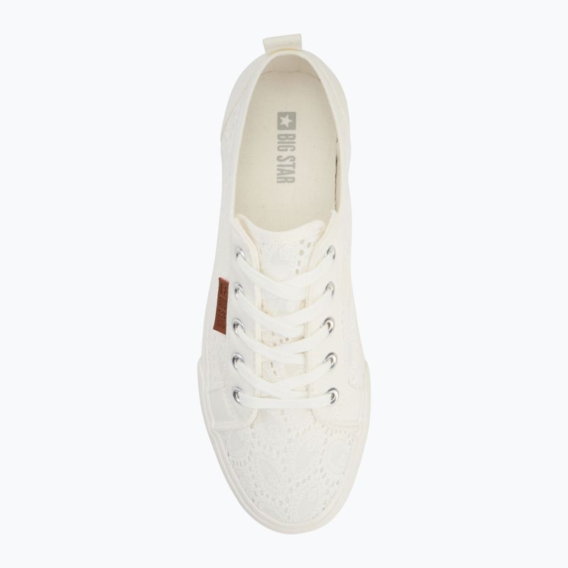 Scarpe da ginnastica BIG STAR da donna W274925 bianco 5