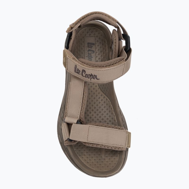 Sandali da uomo Lee Cooper LCW-26-01-4026MA khaki 5