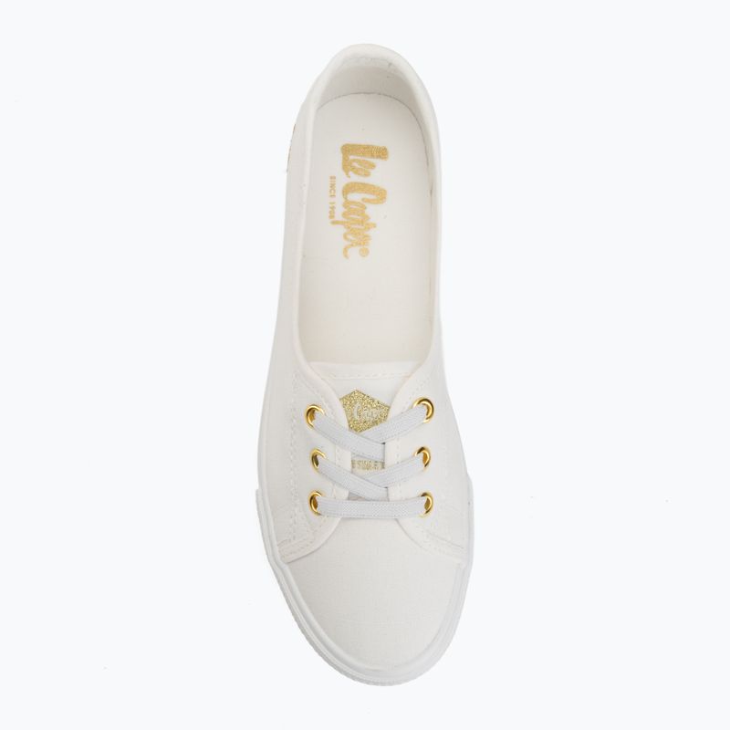 Sneakers da donna Lee Cooper LCW-26-02-4045LA white/gold 5