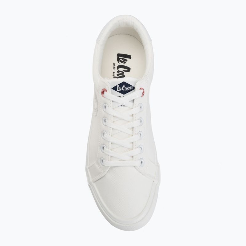 Sneakers da uomo Lee Cooper LCW-26-02-4082MC white 5