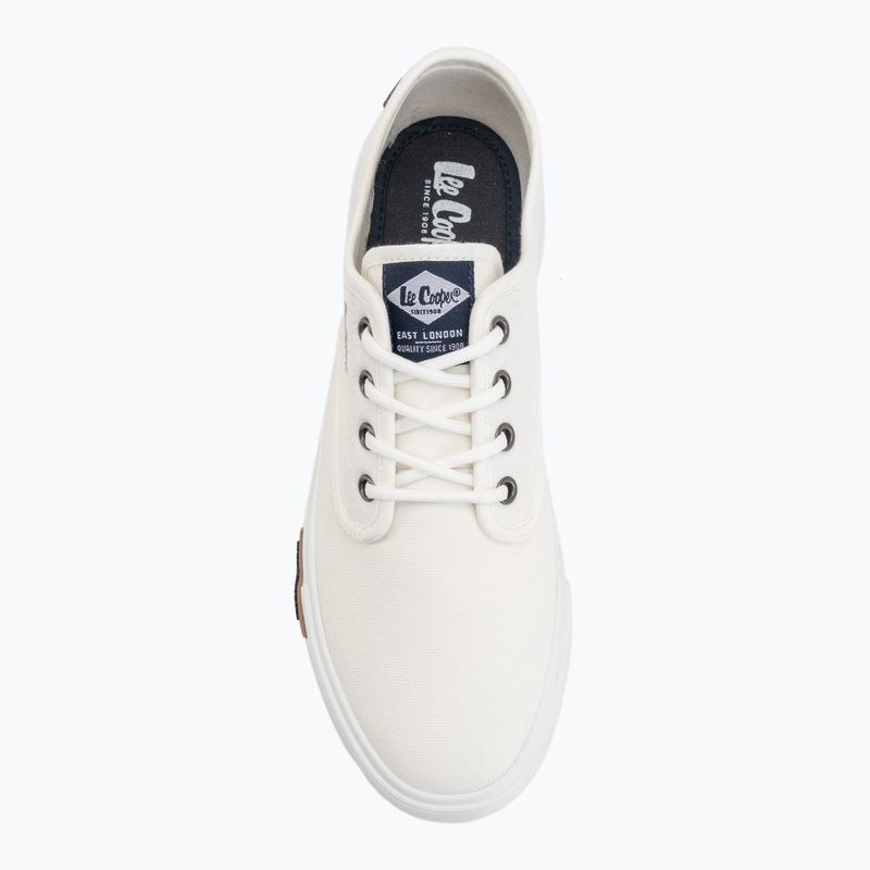 Sneakers da uomo Lee Cooper LCW-26-02-4086MC white 5
