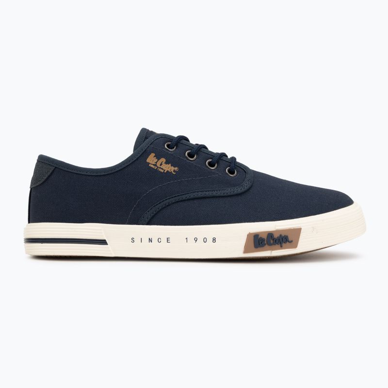 Sneakers da uomo Lee Cooper LCW-26-02-4087MC navy 2