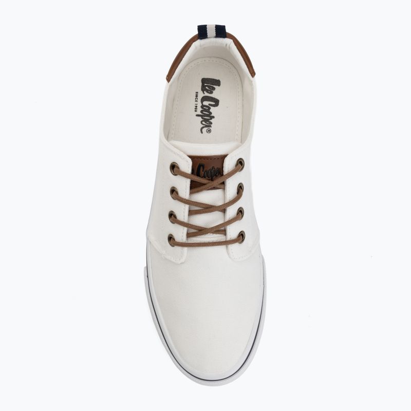 Sneakers da uomo Lee Cooper LCW-26-02-4094MC white 5