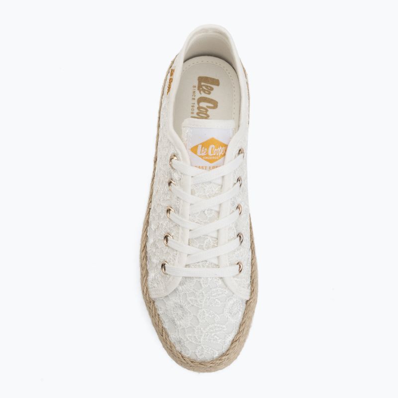 Espadrillas da donna Lee Cooper LCW-26-31-4326LA white 5
