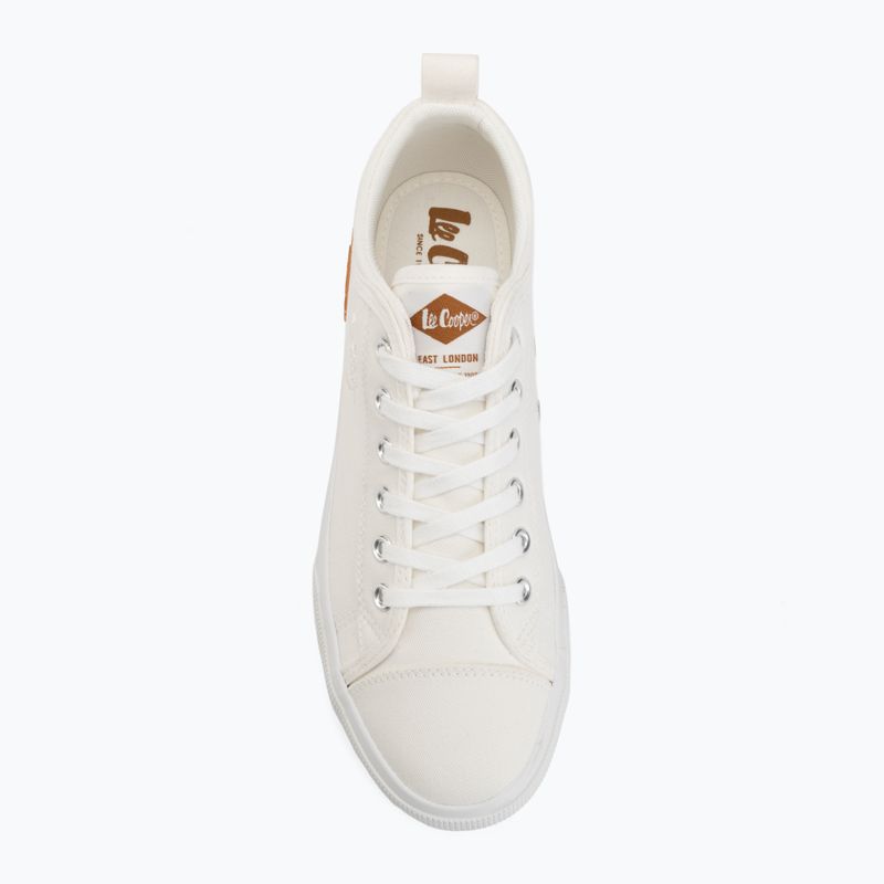 Sneakers da uomo Lee Cooper LCW-26-31-4384MC white 5