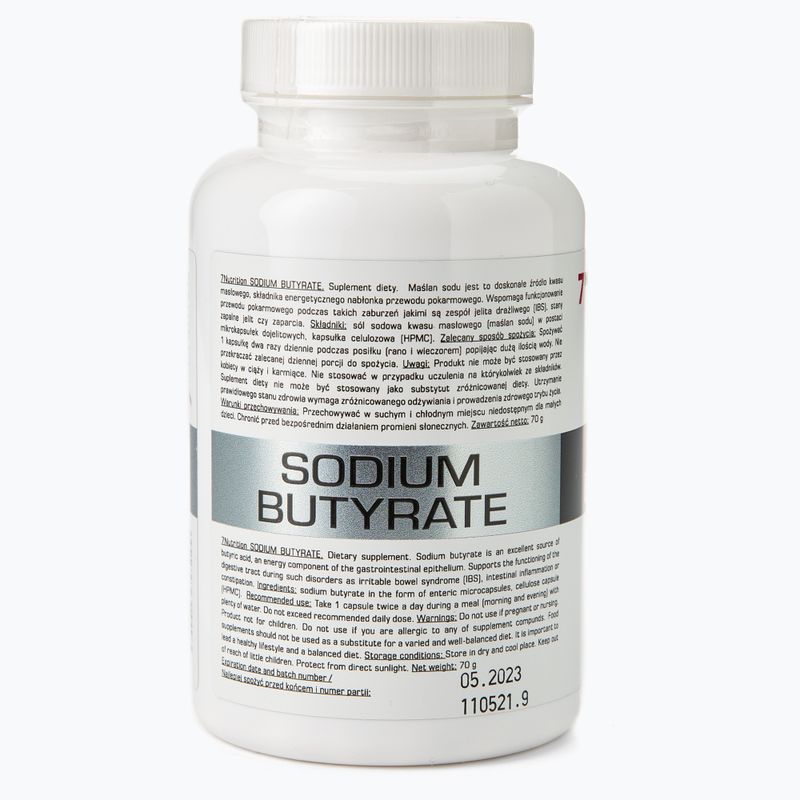 Integratore 7Nutrition Butirrato di sodio 580 mg 100 capsule 2