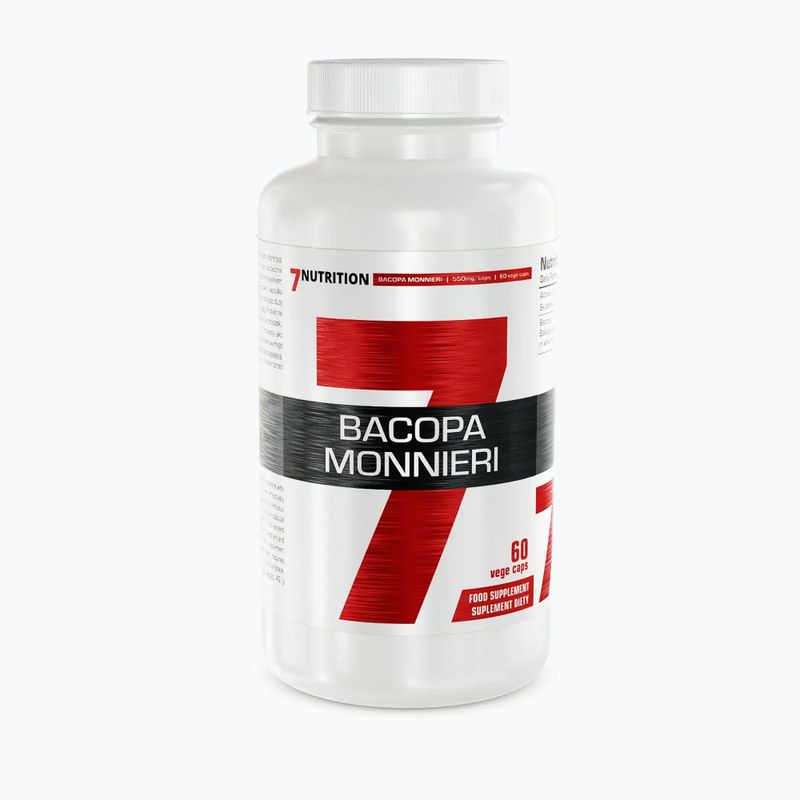Integratore 7Nutrition Bacopa Monnieri 550 mg 60 capsule