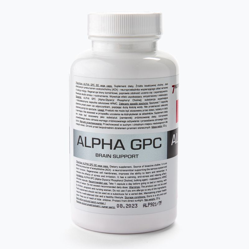Integratore 7Nutrition Alpha GPC 60 capsule 2