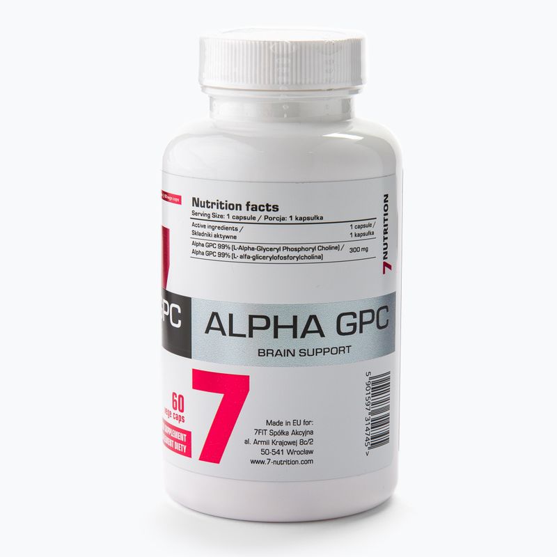 Integratore 7Nutrition Alpha GPC 60 capsule 3