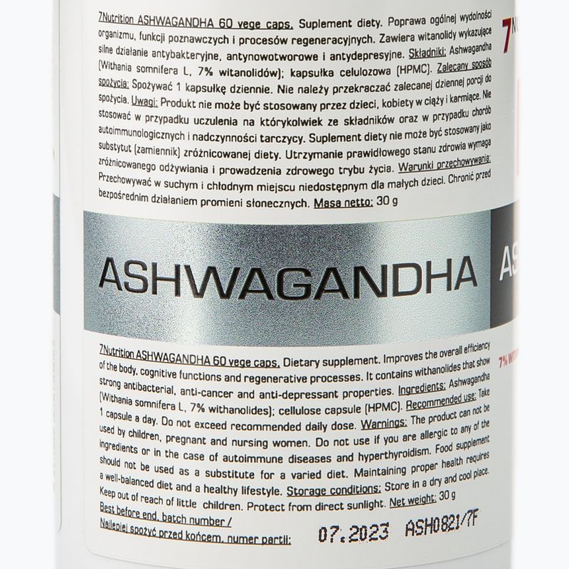 Ashwagandha 7Nutrition 7% 60 capsule 2