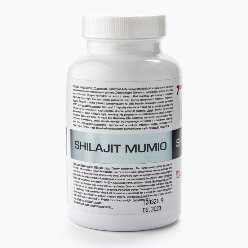 Integratore 7Nutrition Shilajit Mumio 400 mg 120 capsule 2