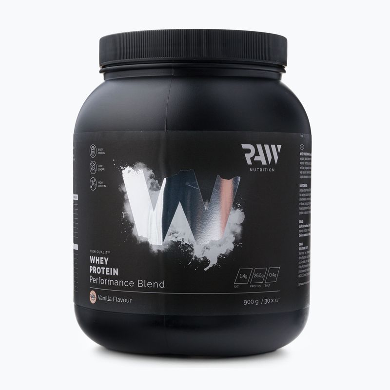 Proteine del siero del latte Raw Nutrition Vanilla 900 g